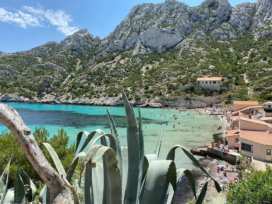 公寓 Villa Gyptis - Calanques, Calme & Spacieux 马赛